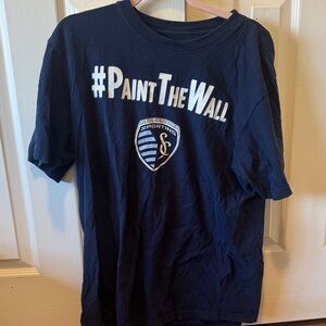 adidas Navy Blue Short Sleeve Tee